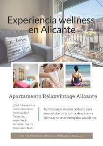 Experiencia Wellness Alicante 1